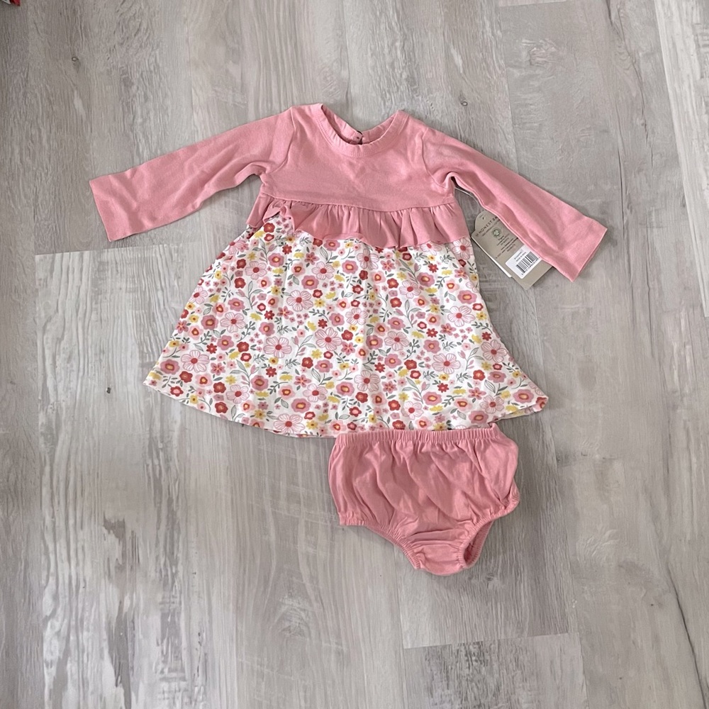 Honest Baby Dress 0-3 months 100% organic cotton